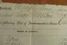 Civil War 27th Iowa Colonel Jed Lake Signed Supply List Memphis Tennesse