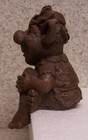 Figurine Gargoyle Sitting Medieval Fantasy Mythology New 6 