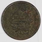 1804 Half Cent W Stems   Error   Cud Obverse  1 00   Fine   188499