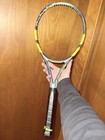 Babolat Pure Aero Tennis Racquet Gray yellow Color 4 3 8  Grip Size