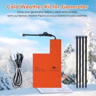 Cold Weather Kit For Generac- Battery Warmer Pad 7101   Oil Heater Pad 7102 batt