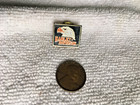 Vintage Harley Davidson 1984 Solid Brass Eagle Head Pin - Baron