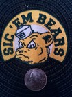  2  Baylor University Bears Vintage Embroidered Iron On Patches Patch 3  X 2 5 