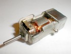  In-line  Motor 5 Pole Armature Slot Car 12 Volts Dh13 Vintage Ktm With Box Nos 