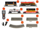 Lionel O Gauge Kansas City Southern Kcs Et44 Lionchief Train Set 2123030