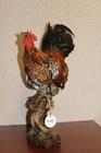 0383 Mini Bantam Rooster Taxidermy     Handcrafted Farm Raised     Wall Mount Decor
