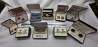 Lot Of 9 Sets Of Vintage Cufflinks And 5 Tie Clips Various Makes And Models Used