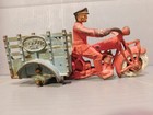 Vintage Hubley Cast Iron  traffic Car  W rider