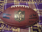 Autographed Game Used Touchdown Football
