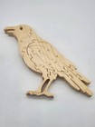 Carved Wooden Interlocking Raven Crow Puzzle 12 Pieces 3d