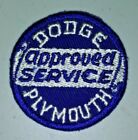 Vintage Embroidered Automotive Gasoline Patch Unused - Dodge Plymouth App Servic