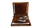 Buffalo Leather Portfolio Padfolio A4 Case Business Organizer Document Folder