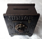 Junior Safe Deposit Still Bank With Front Dial Combo Lock H 4 5  W 3 5 