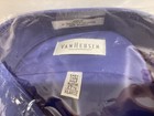 Van Heusen Men s Regular-fit Blue Wrinkle-free Poplin Dress Shirt 17 5 Xl Short