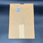 Antique Ink Colored Pencil Drawing Fox Wooden Frame Signed Original Artwork 1906