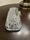 Waterford Crystal 1 4 Lb Linsmore Covered Butter Dish Dc   d Pattern Marked  