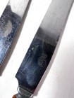 Set Of 4 Vintage Bakelite Butterscotch Dinner Knives In Art Deco Pattern