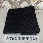 Michael Kors All Over Small Mk Logo Scarf And Hat Set Black Msrp  88