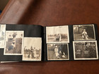 Huge Antique Vintage Photo Album 1900s-40s B w 300 Photographs Domestic Life