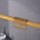 And Gold Marble Shower Curtains For 72 w X 72 l  pack Of 1  White