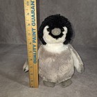 Ganz Webkinz Plush Baby Penguin Grey Black White No Code Stuffed Animal