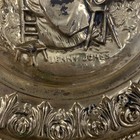 Vintage Brass Embossed Decorative Wall Hanging Plate 12 made In England