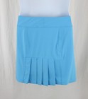 Jofit Women s Blue Pleated Activewear Golf Dash Skort Size Large