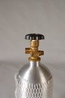 New 5 Lb  Aluminum Co2 Cylinder Tank With Cga320 Valve Dot Stamped   Tc Approved
