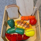 Melissa And Doug Cutting Food Fruits 25 Pieces Set Playset Wood  Gently Used