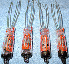 4 Nos  Raytheon Jan 5784wb Subminiature Vacuum Tubes - Dual Control Pentodes