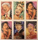 Latin Music Legends Pane Of 20 Forever Stamps 2011 Mnh