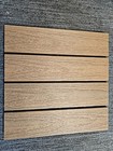  qty 10  Newtechwood Us-qd-zx-tk Deck Tiles 12  X 12  Composite Water Resistant