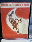 Vintage Christmas Piano Sheet Music Songbooks 1930 s  Lot Of 4