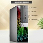 Dell Rgb Gaming Desktop Pc I7-6th 32gb Ram 512gb Ssd Amd Rx550 Rgb-kb m Wifi W11