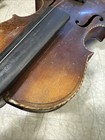 Rare Late 1800s-1900s Inlay Back W  Rope Binding 4 4 Violin - Made In Germany