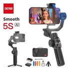 Zhiyun Smooth 5sai Pro 3-axis Gimbal Stabilizer Fill Light For Iphone Smartphone