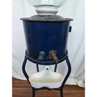 Antique Deep Rock Spring Water Cooler Dispenser Cast Iron Porcelain Xxth Century