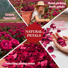 7oz Dried Rose Petals     Real Flower Petals For Bath soap candle Making