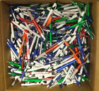 1000 Wholesale Lot Misprint Ink Pens  Ball Point  Plastic  Retractable