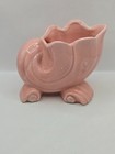 Mauve Seashell Planter  Mccoy Pottery Usa  Mcm  Midcentury  Shell Pot Vintage