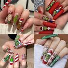 6 Sheets Christmas Nail Art Stickers 3d Self-adhesive Snowflake Nail Xmas-7