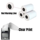 2 1 4 X 50  Thermal Paper Credit Card Cash Register Pos Receipt Paper 100 Rolls