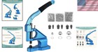 Versatile Hand Press Grommet Machine For Crafts   Industrial Use - 1500 Grommets
