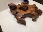 Victorian Carved Walnut Pediment Or Crest Piece Rococo Revival 12    X 11 3 4   