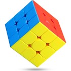 Speed Cube Puzzle 3x3x3 Inch Standard Size Magic Brain Toy Smooth Turning Game