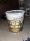 Zinsser Cover Stain Primer 5 Gal White Flat Tintable Stain Blocking Int ext 3500