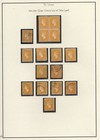 St  Vincent 1890-1894 Queen Victoria Issues Specialized Collection Of 82 Stamps