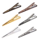 Necktie Tie Bar Clip Clasp Pin Fashion Men Metal Simple Business Accessory Gift 