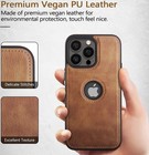 Shockproof Protective Leather Case For Iphone 17 16 15 14 Plus 13 12 11 Pro Max