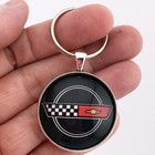 Vintage Chevrolet C4 Corvette Emblem Badge  1983-1996  1 2  Diameter Keychain